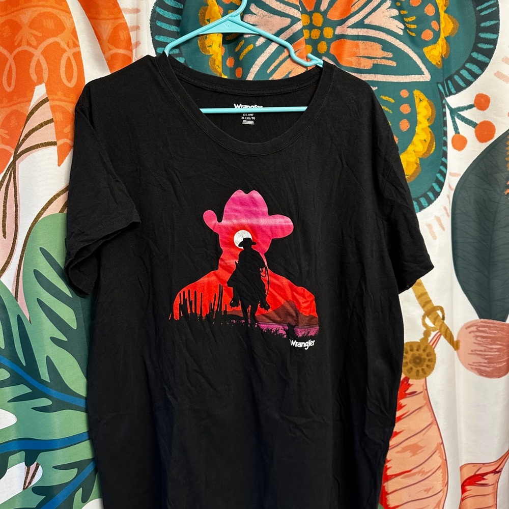 wrangler - cowboy sunset tee - XL
